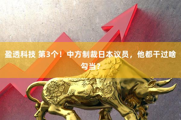 盈透科技 第3个！中方制裁日本议员，他都干过啥勾当？