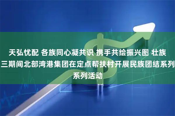 天弘忧配 各族同心凝共识 携手共绘振兴图 壮族三月三期间北部湾港集团在定点帮扶村开展民族团结系列活动
